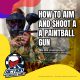 How to Shoot a Paintball Gun Article Image